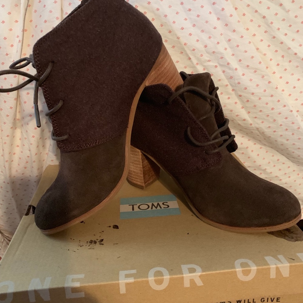 Tom’s Lunata Lace-up (Suede Wool)